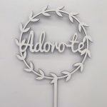 ESPETO RAMEADO "ADORO-TE"