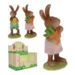 CERAMICA- COELHO EM PE 12CM