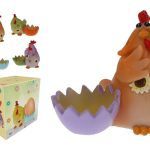 CERAMICA- GALINHA C/POTE 8CM