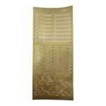 ETI. LASER 10X23CM SACO C/5 FOLHAS CASAMENTO OURO