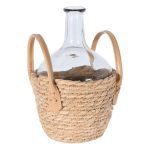 GARRAFAO VIDRO C/CESTA