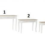 CONSOLA MADEIRA C.120XL.40X78CM ALT. BRANCO