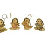 ANJO C/MOLA CAIXA C/4 UNIDADES 9CM ALT.