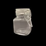 FRASCO QUADRADO TAMPA 8CM