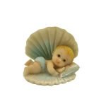 BEBE NA CONCHA 5CM COR:AZUL