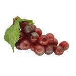 CACHO UVAS BORDO 15CM 6UNID