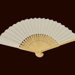 LEQUE MADEIRA C/PAPEL BRANCO 21CM ALT.