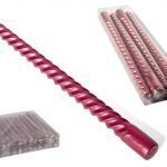 VELA ESPIRAL X4 VERMELHA 25X2.1CM 39.2GR