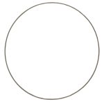 ARO METAL 35DIA. COR:OURO