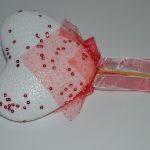 CORAÇAO VERMELHO C/PICO 11.5CM