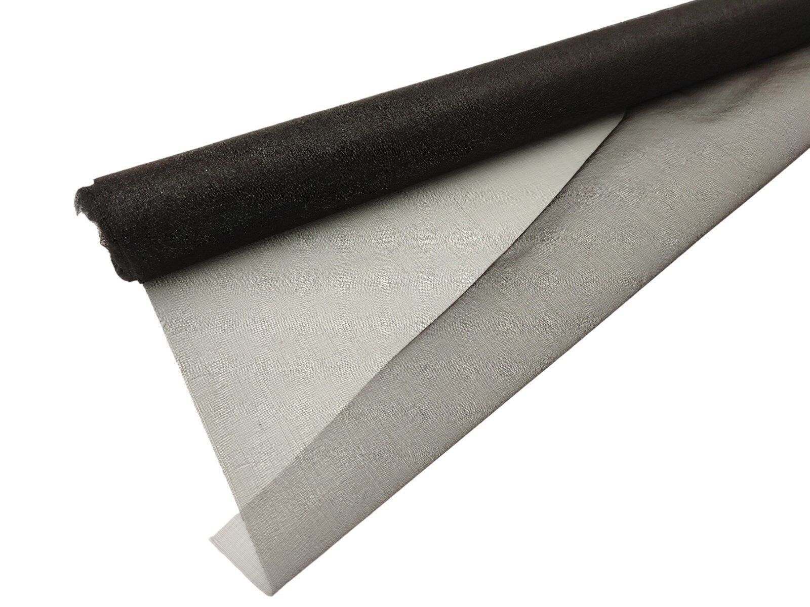 03.000953 ORGANZA ROLO 70CMX10MTS COR:PRETO - Image 1