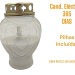 D365 - CORAÇAO ELETRICO ALT14X6.5DIA COR:BRANCO