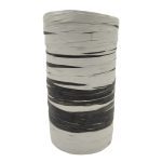 RAFIA BICOLOR 200MTS BRANCO/PRETO
