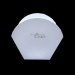 CAIXA CARTAO T.VASO P/FLORES COR:BRANCO