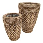 VIME- CONJ. 2 VASOS COR CAST. 53CM