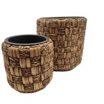 VIME- CONJ. 2 VASOS RED. 40CM