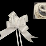 LAÇO BRANCO/PRATA CX. C/20