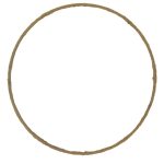 ARO METAL 35DIA. COR:NATURAL