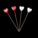 ALFINETE CORACAO 1CM CX.C/40