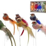 PASSAROS COLORIDOS 13CM CX.C/12UNID