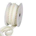 ROLO FITA C/PEROLAS COR:PEROLA 2,5CM5MTS