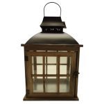 LANTERNA MADEIRA 22CM