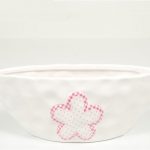 FLOREIRA C/FLOR ROSA 27.5X11.5CM