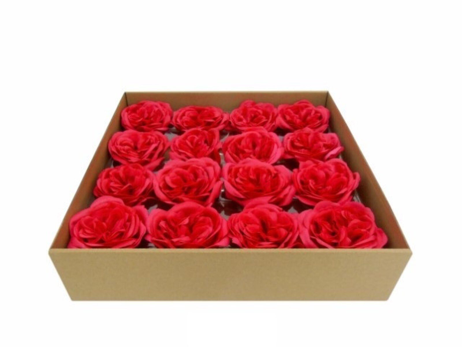 04.0011984 FLOR ARTIFICIAL -CAIXA C/16 CAMELIAS SABAO VERMELHO 33X32CM - Image 1