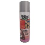 SPRING SPARY GLITTER 300ML PRATA