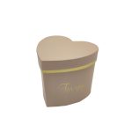 CAIXA CORAÇAO 9,5X8,5CM COR:CREME