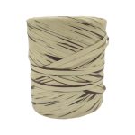 RAFIA ROLO 1.5CMX200MTS "CASTANHO/BEJE"