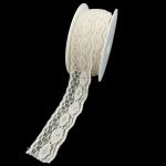 FITA RENDA 3.7CMX15MTS COR:BEJE