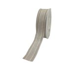 FITA LINHO GRAVD.BRANCO 2.5CMX18MTS COR:NATURAL