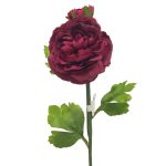 FLOR ARTIFICIAL- REINUCULOS BORDO 51CM