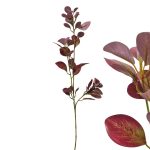 RAMA COM FOLHAS 1.10MT COR: BORDO