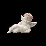 ANJO RESINA DECORAÇAO L.8X5ALT.CM