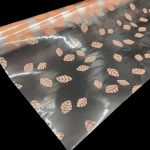 CELOFANE SEMI TRANS. FOLHAS 70CMX50MTS- SALMAO