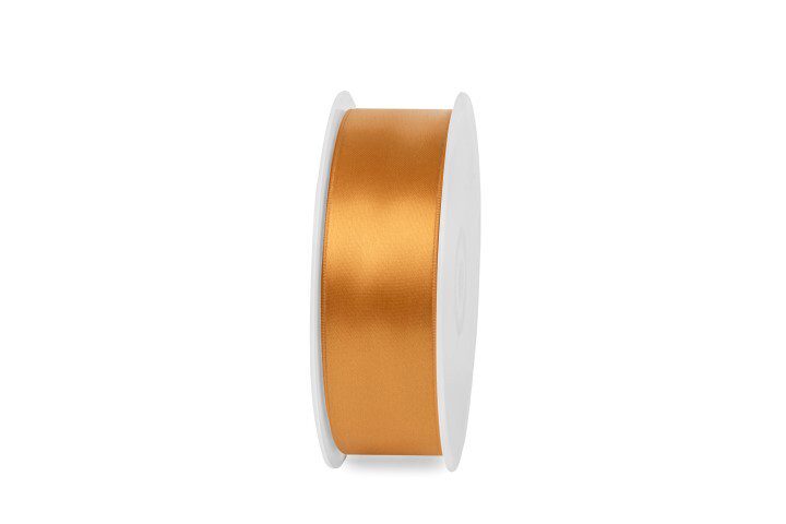 8007227174929 FITA DUPLO CETIM 4CMX45MT COR:OURO VELHO - Image 1
