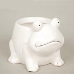 CERAMICA- SAPO COR:BRANCO 11X9 FURO 6CM