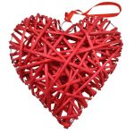 CORACAO VIME PENDU. DIA.25 COR:VERMELHO