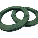 COROA BASE PLASTICO C/ESPUMA 50CM 2UNID.