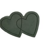 CORAÇAO ESPUMA DUPLO FECHADO BASE MADEIRA