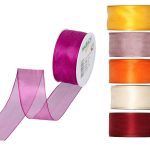 FITA ORGANZA C/ARAME 4CMX25MT