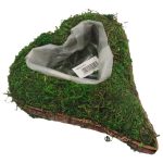 CORAÇAO MUSGO 22X19X11ALT. CM