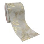 FITA VELUDO 7CMX10MTS COR:OURO