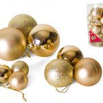45 BOLAS NATAL OURO