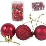 CX. C/16 BOLAS VERMELHAS 3CM