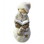 FIGURA MENINO C/1 LED 22X23X54CM