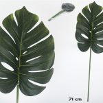 ARTIFICIAL- PE FOLHA MONSTERA-71 CM