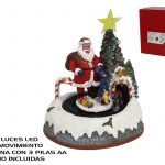 FIGURAS NATAL C/MOVIMENTO 19X19X23 CM